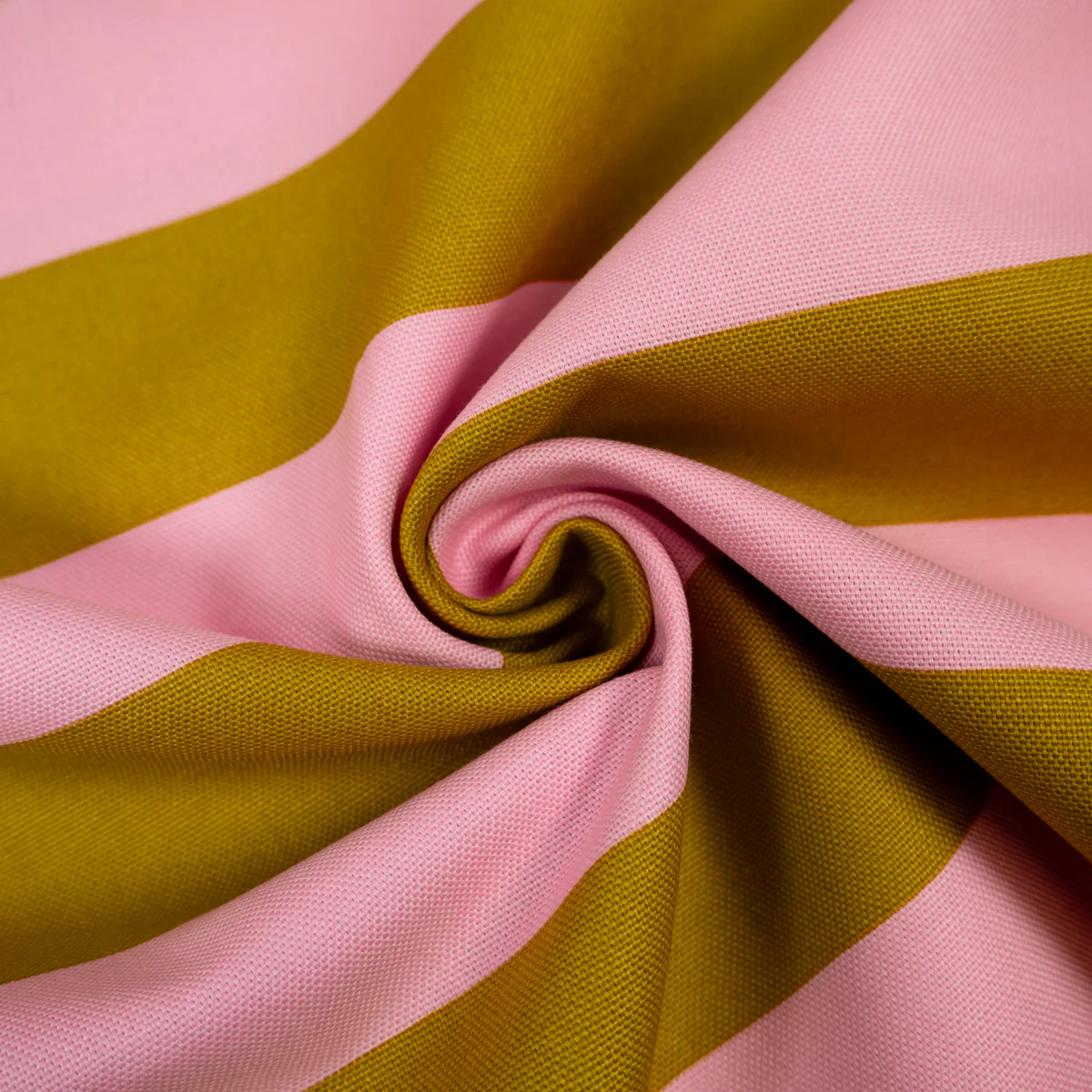 Canvas - Rayures - Vert et Rose - Image 2