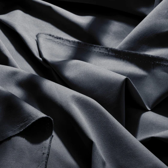 Tissu gabardine Light - Atelier Brunette® - Deep Charcoal - Image 7