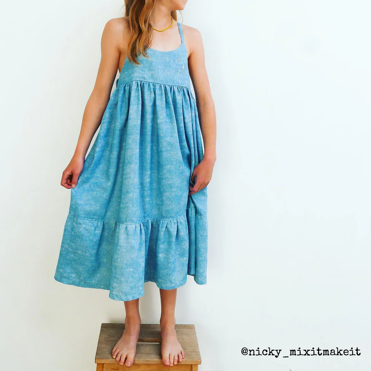 Duo femme enfant top et robe LÉNA PDF - Image 15