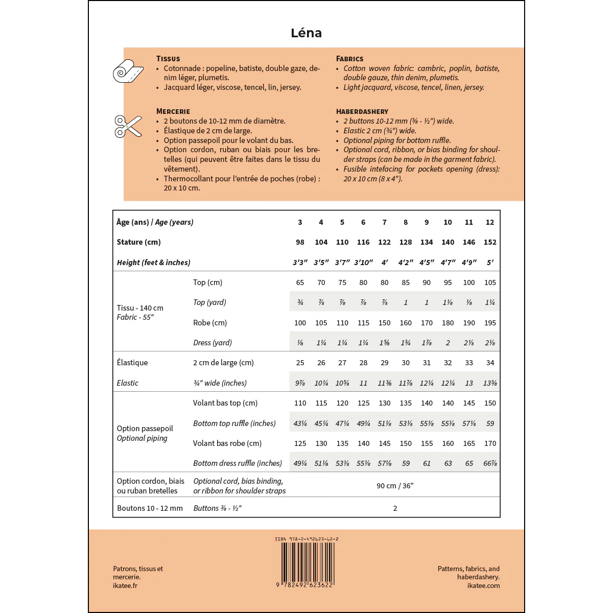Duo femme enfant top et robe LÉNA PDF - Image 19