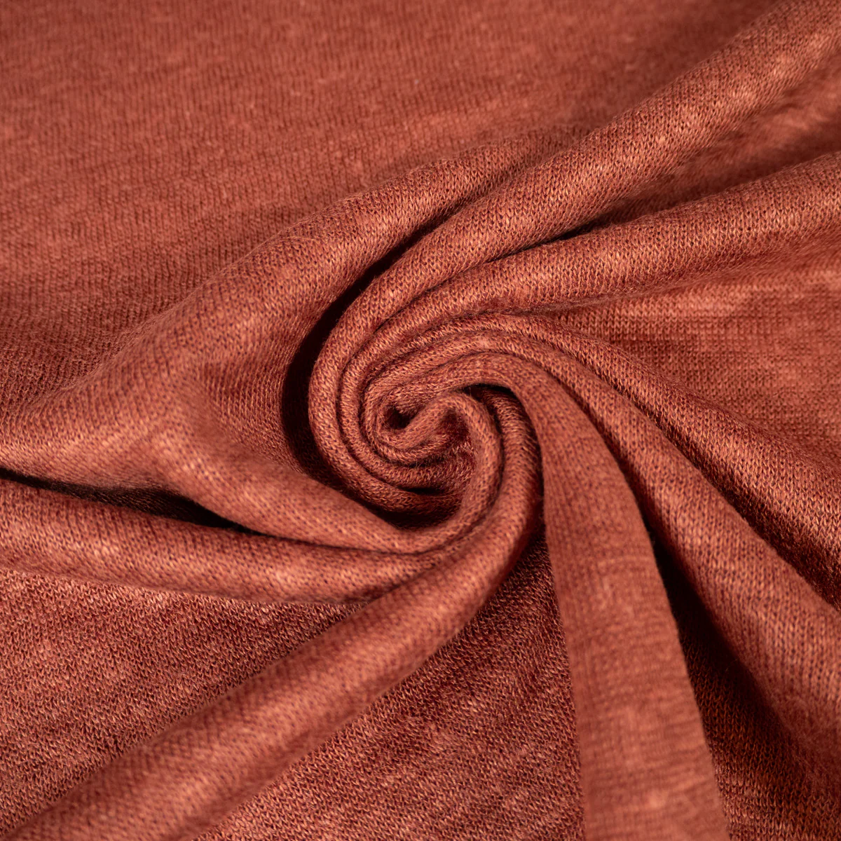 Tissu jersey flammé fin - Lin - Mind the maker - Sienne - Image 10