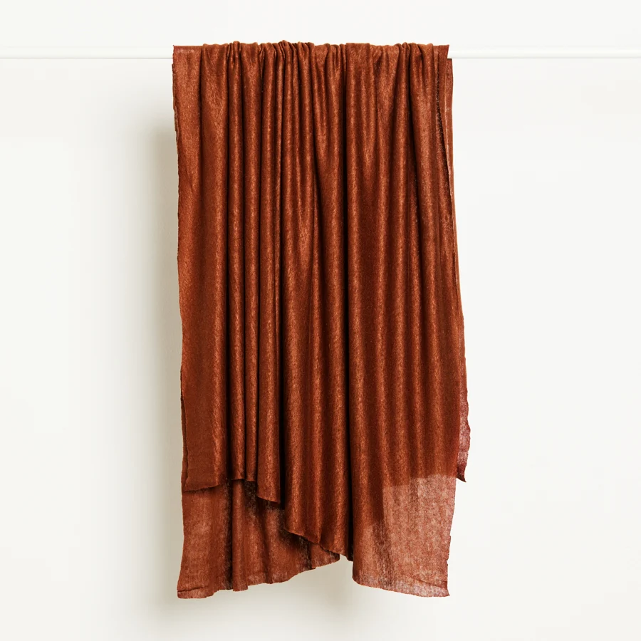 Tissu jersey flammé fin - Lin - Mind the maker - Sienne - Image 12