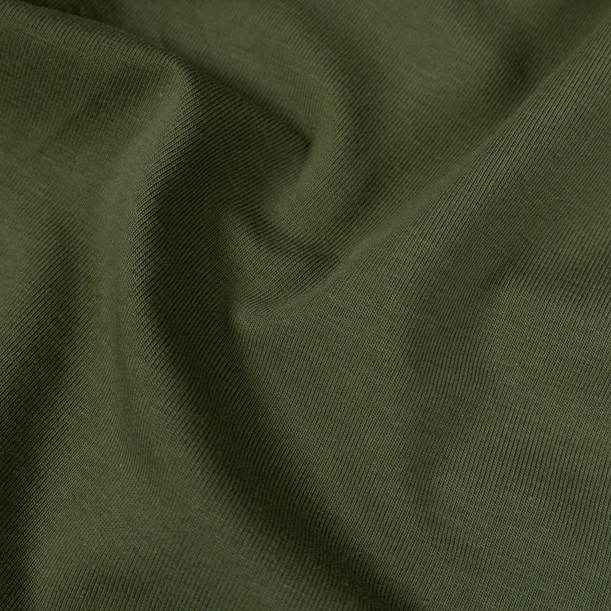 Jersey stretch - Vert kaki - Image 4