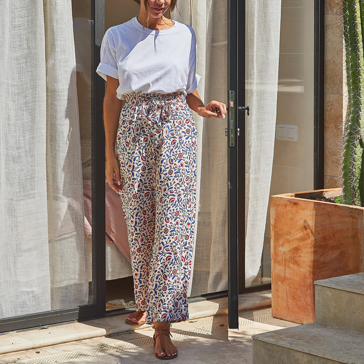 Kit Pantalon - Singapour - 40 au 52 - Viscose Pompon - Image 4