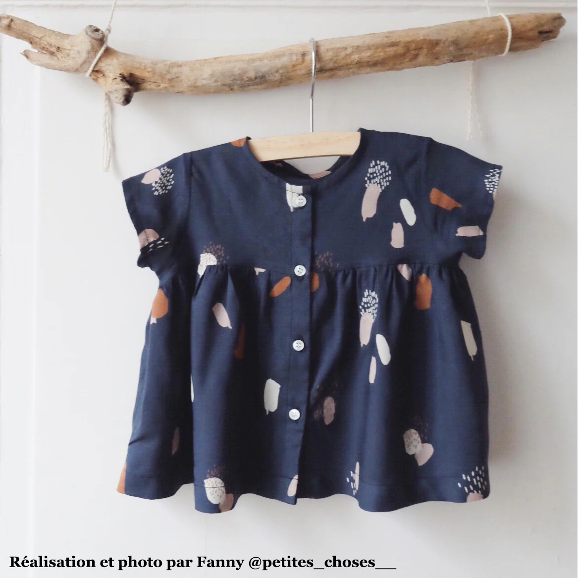 Patron blouse et robe bébé STOCKHOLM PDF - Image 10