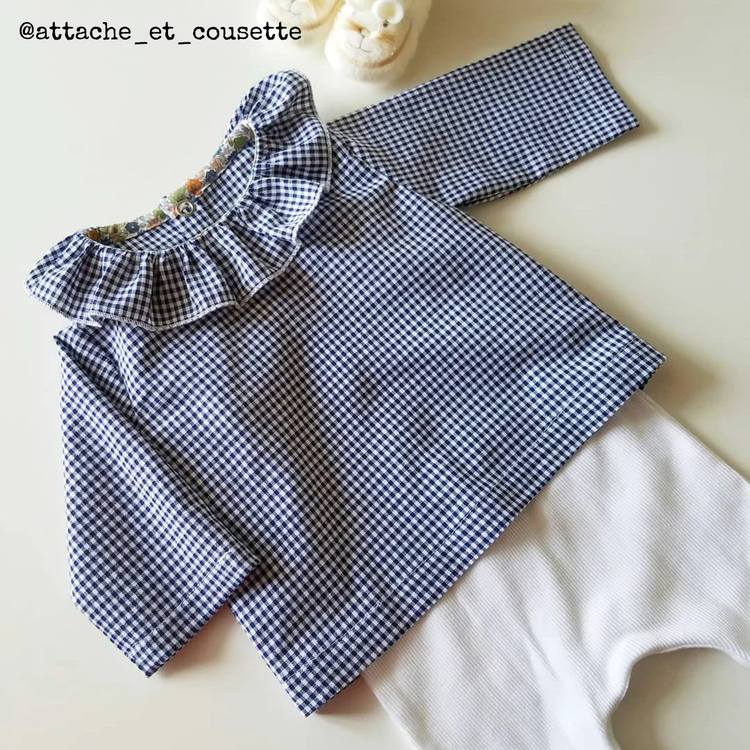 Patron blouse bébé ELECTRE pochette - Image 15