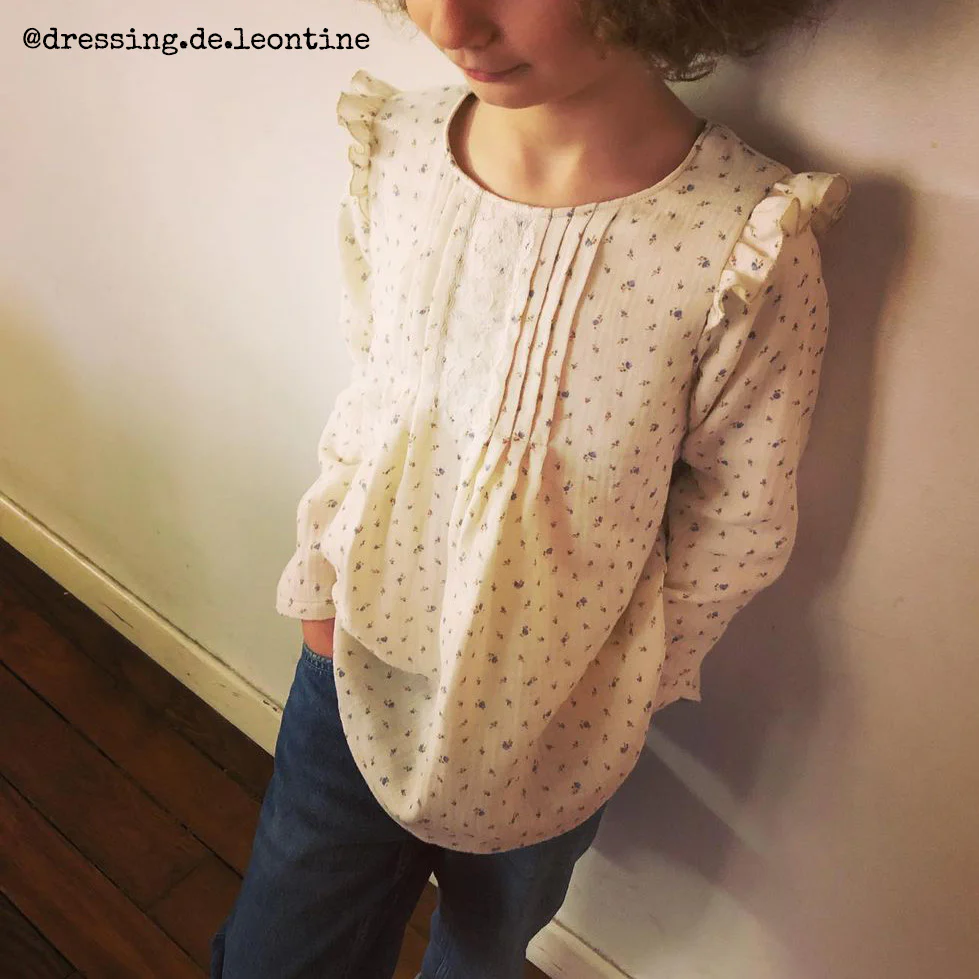 Patron blouse enfant HELLÉBORE PDF - Image 14