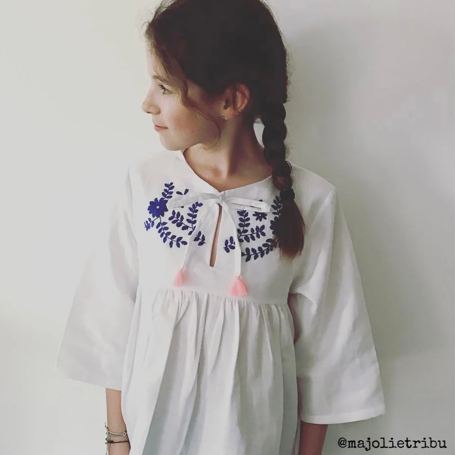 Patron blouse et robe enfant CAMELIA PDF - Image 13