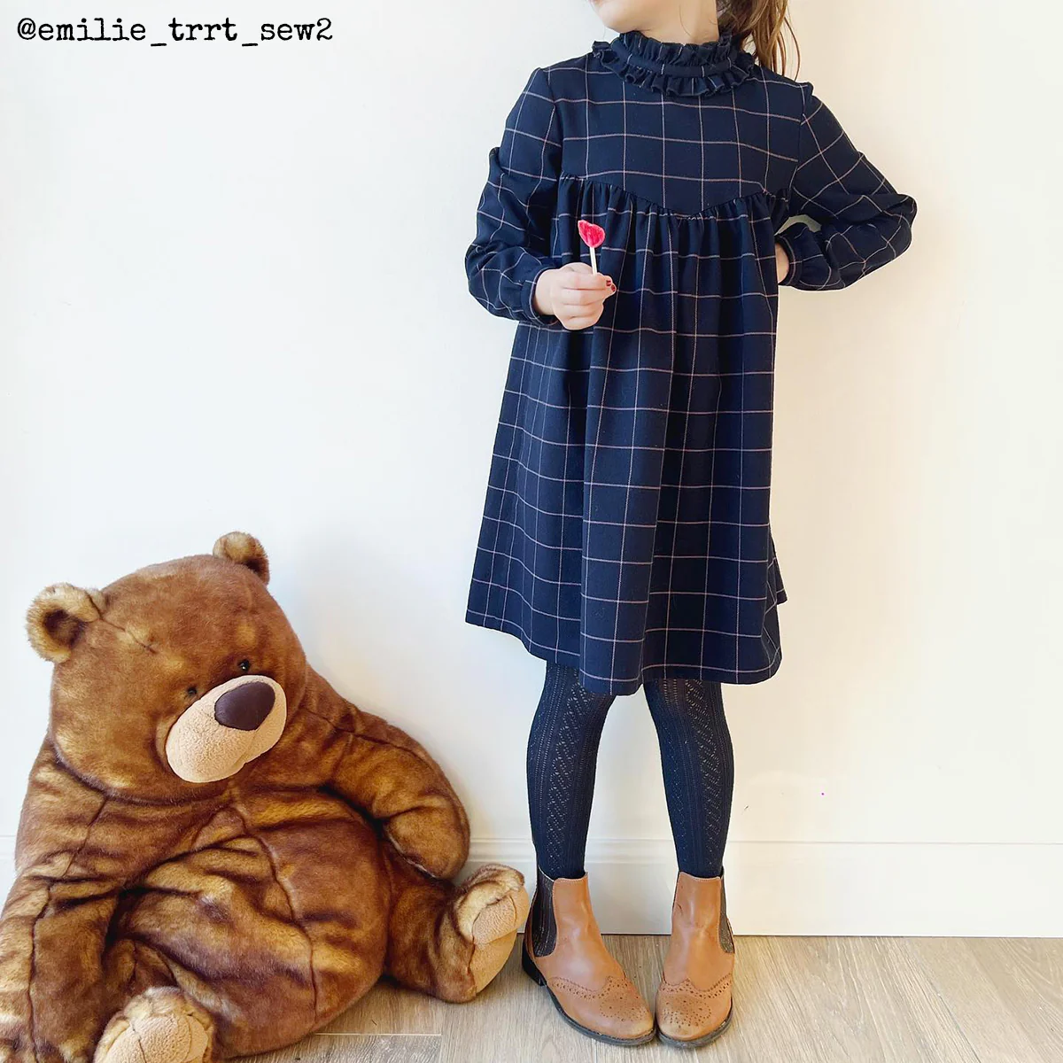 Patron blouse et robe enfant LOUISE pochette - Image 14