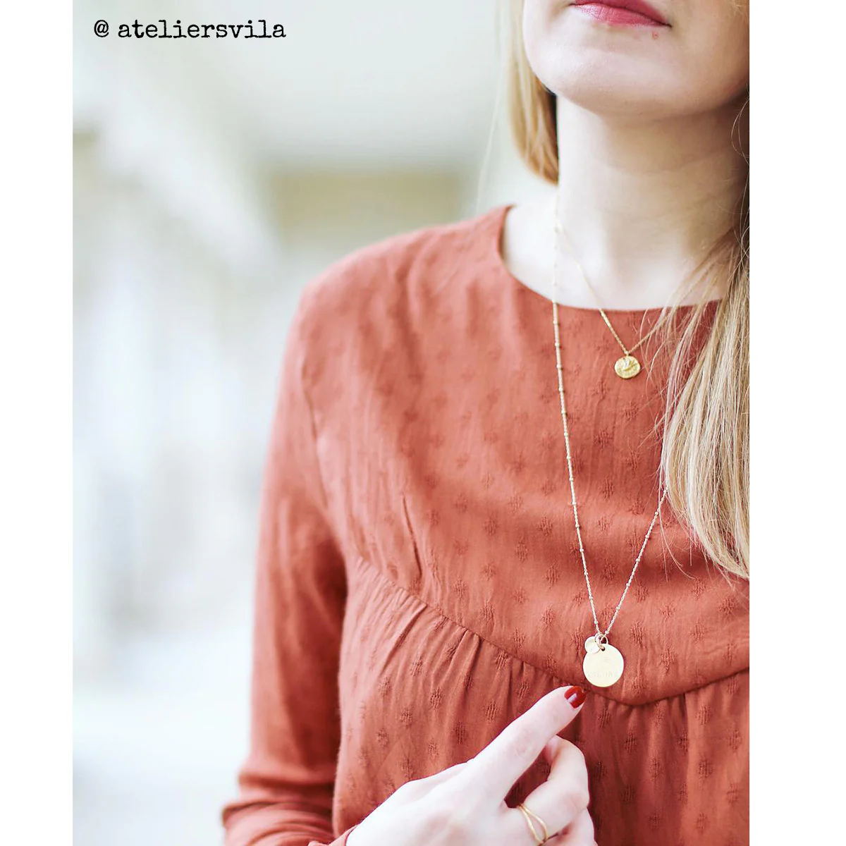 Patron blouse et robe femme LOUISE MUM pochette - Image 15