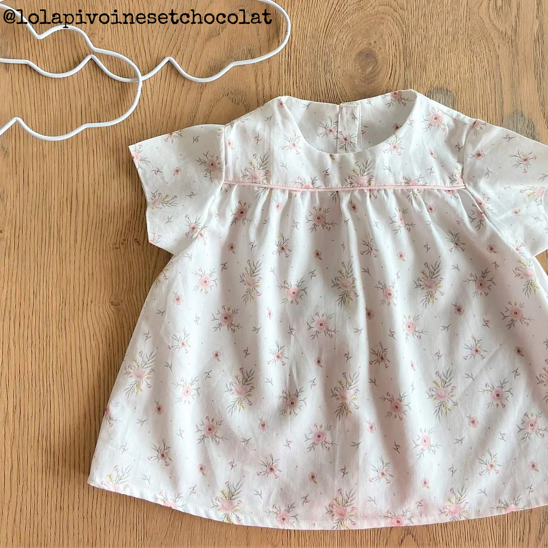 Patron blouse et robe bébé OSLO PDF - Image 8