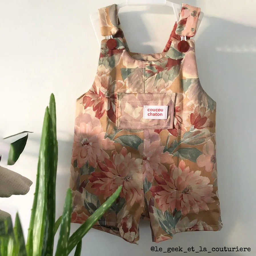 Patron salopette et robe bébé LONDON pochette - Image 15