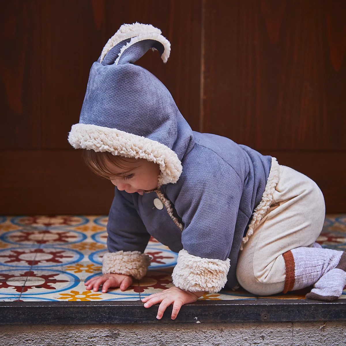 Patron gilet, veste et peignoir bébé GRAND’OURSE pochette - Image 14