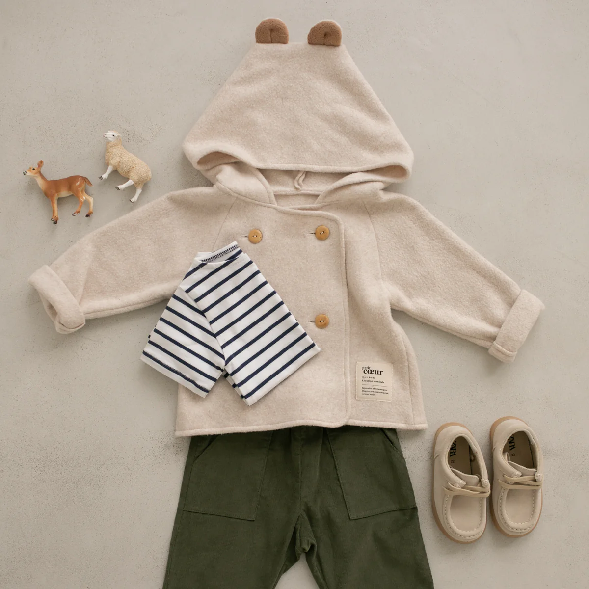 Patron gilet, veste et peignoir bébé GRAND’OURSE pochette - Image 4