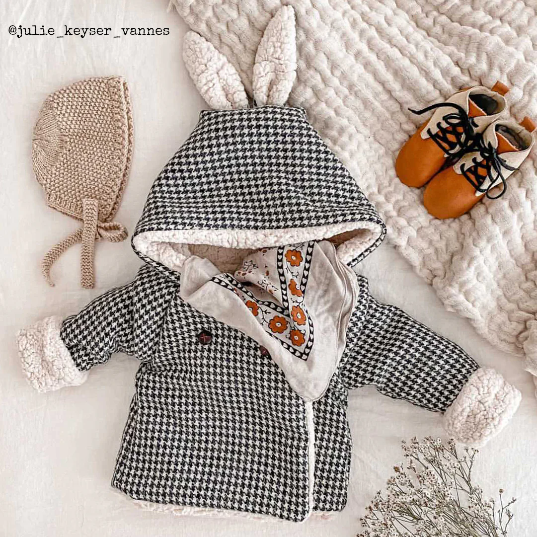 Patron gilet, veste et peignoir bébé GRAND’OURSE pochette - Image 5