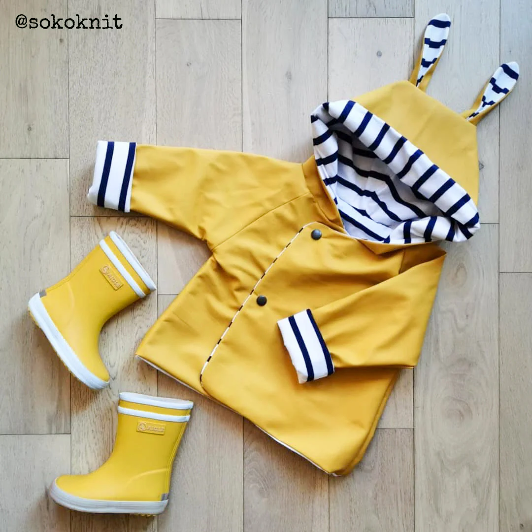 Patron gilet, veste et peignoir bébé GRAND’OURSE pochette - Image 6