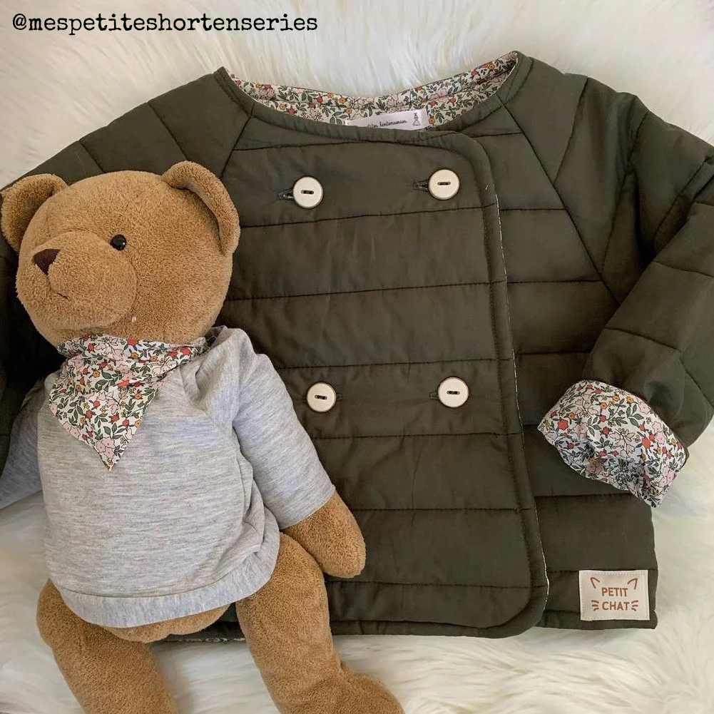 Patron gilet, veste et peignoir bébé GRAND’OURSE pochette - Image 9