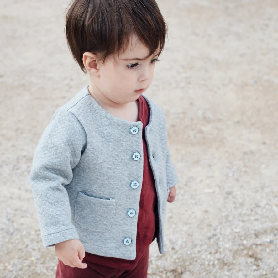 Patron gilet et veste bébé VEGA pochette - Image 6
