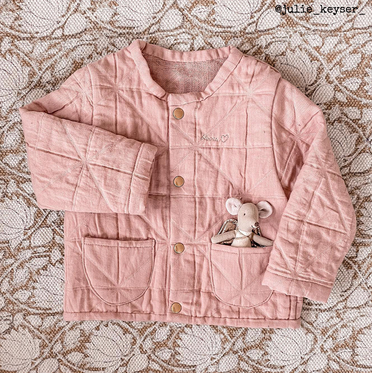 Patron gilet et veste enfant VIC pochette - Image 15