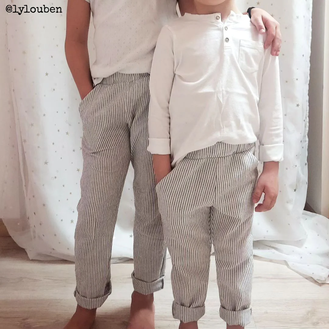 Patron pantalon et short enfant DAKAR pochette - Image 14
