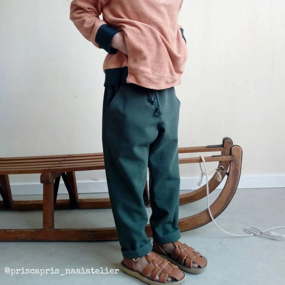 Patron pantalon et short enfant DAKAR pochette - Image 20