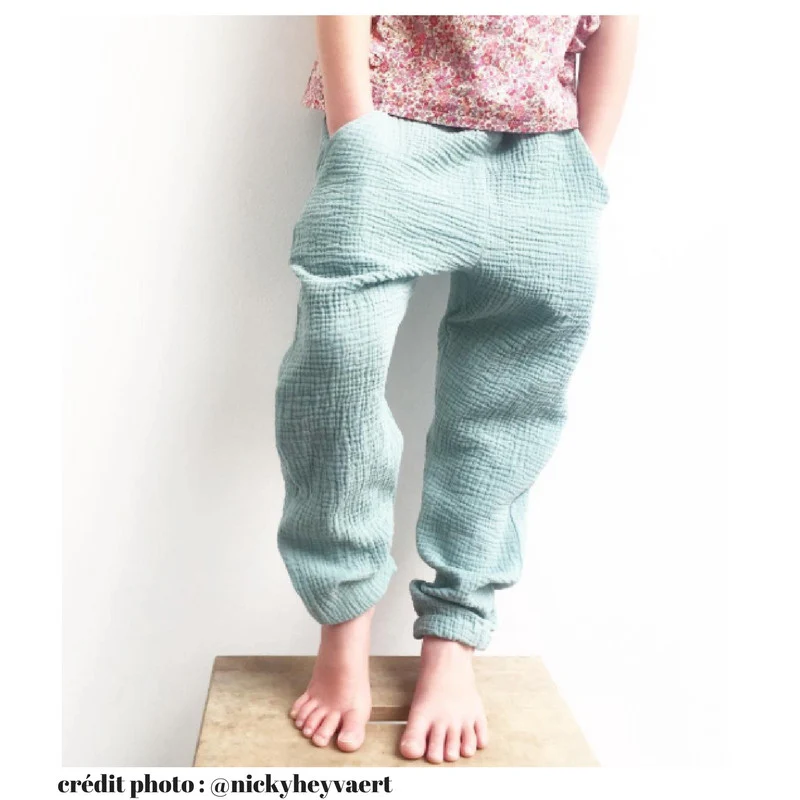 Patron pantalon et short enfant DAKAR pochette - Image 21