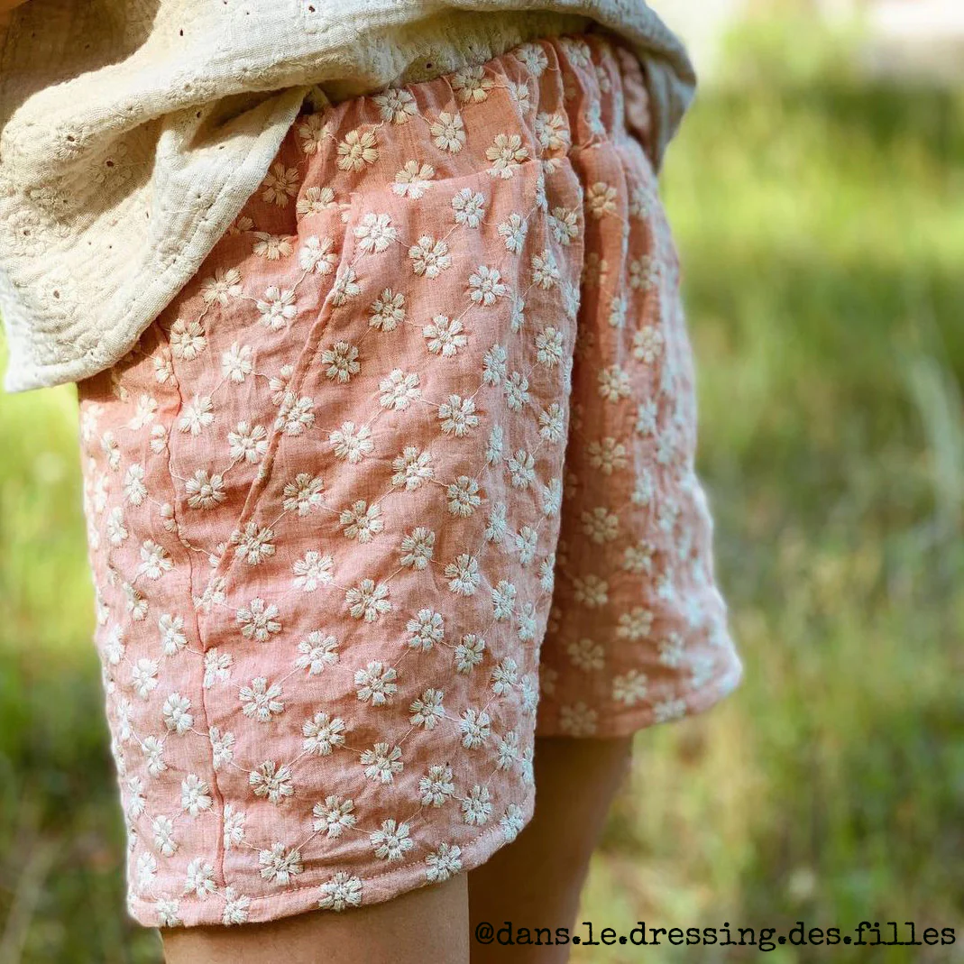 Patron pantalon et short enfant DAKAR pochette - Image 3