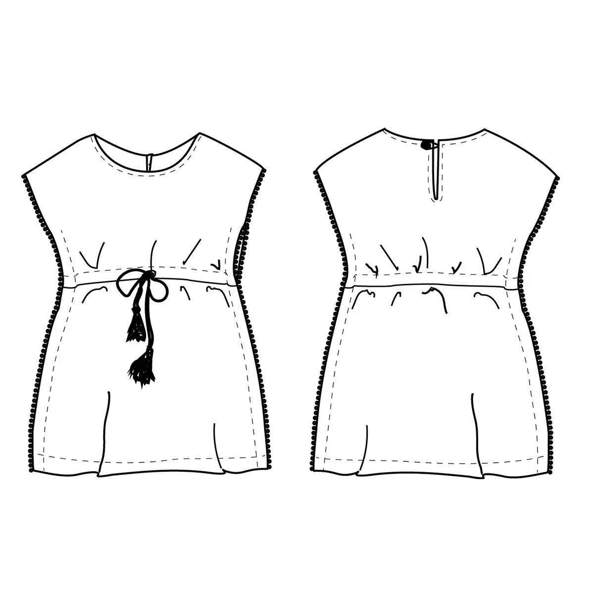 Patron robe enfant CAPRI PDF - Image 2