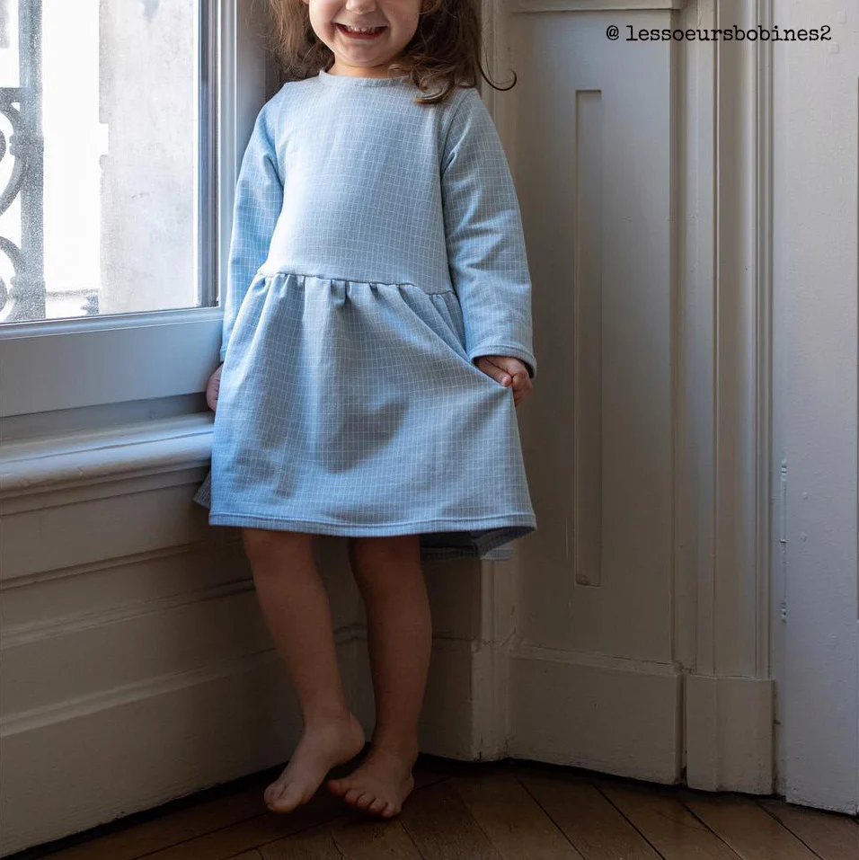 Patron robe bébé HELSINKI pochette - Image 8