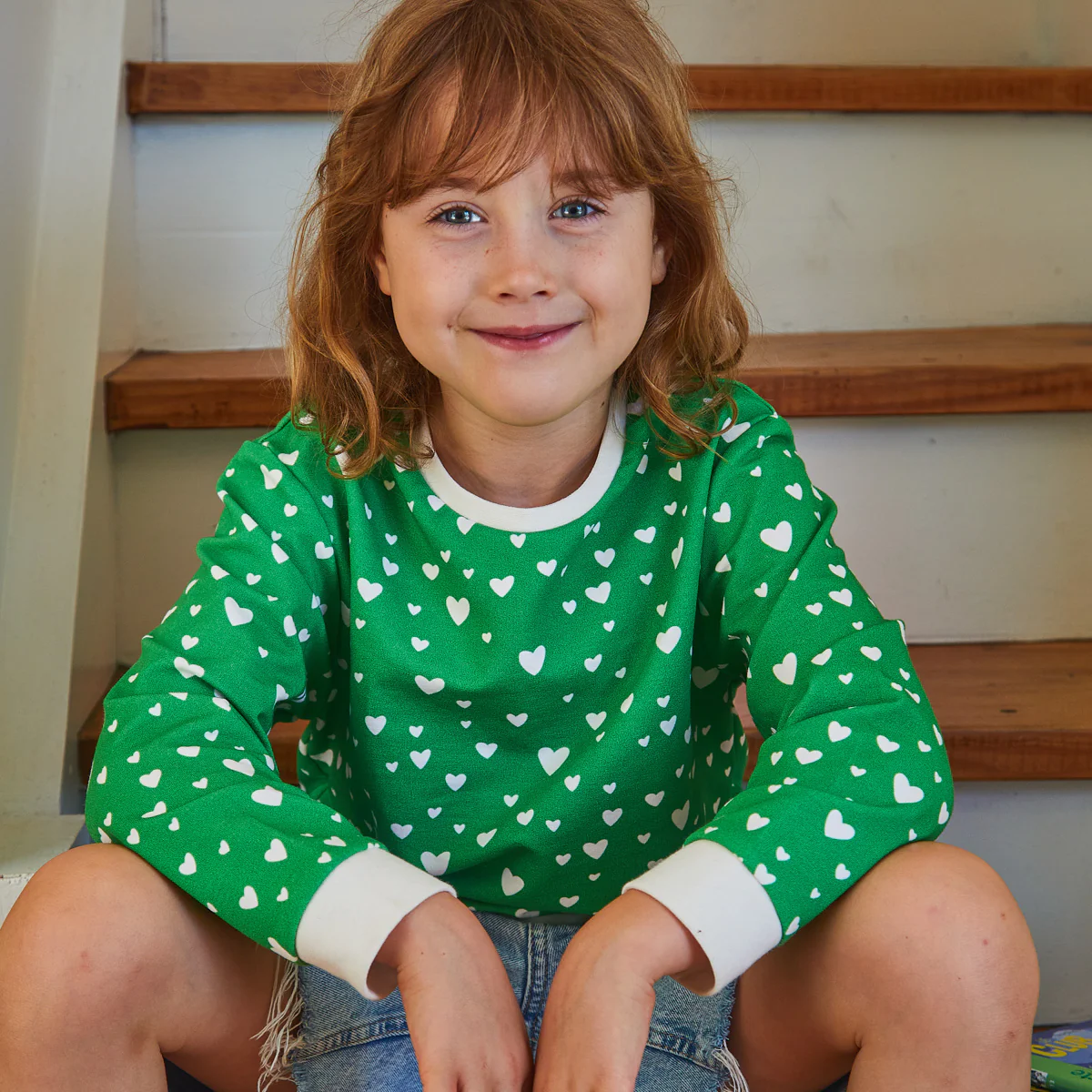 Patron sweat et robe enfant JASMIN pochette - Image 3