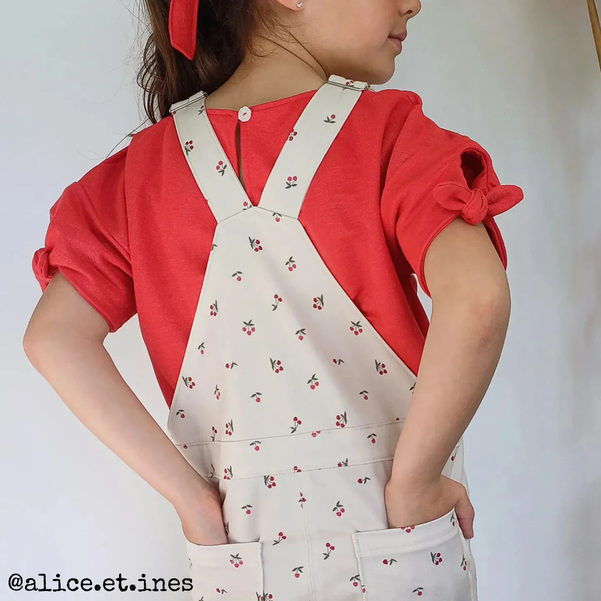 Patron top enfant PEONY pochette - Image 10