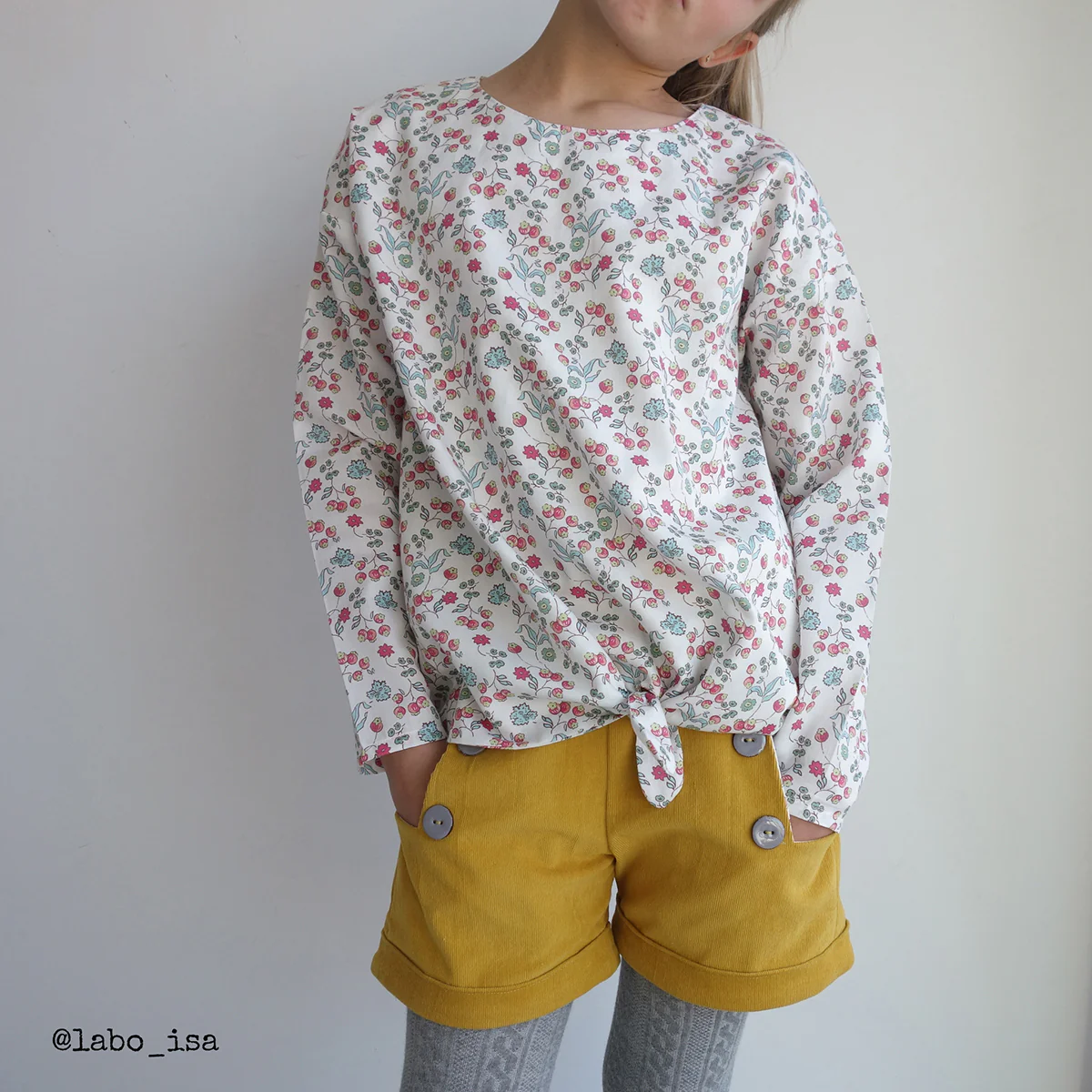 Patron top enfant PEONY pochette - Image 12