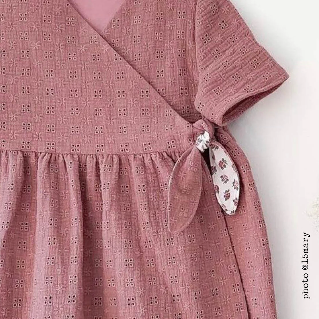 Patron robe enfant VIOLETTE pochette - Image 14