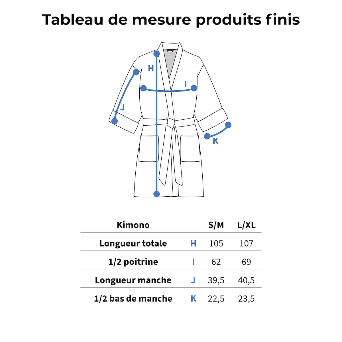 Patron kimono et accessoires pour la chambre ALEXANDRIE pochette - Image 34