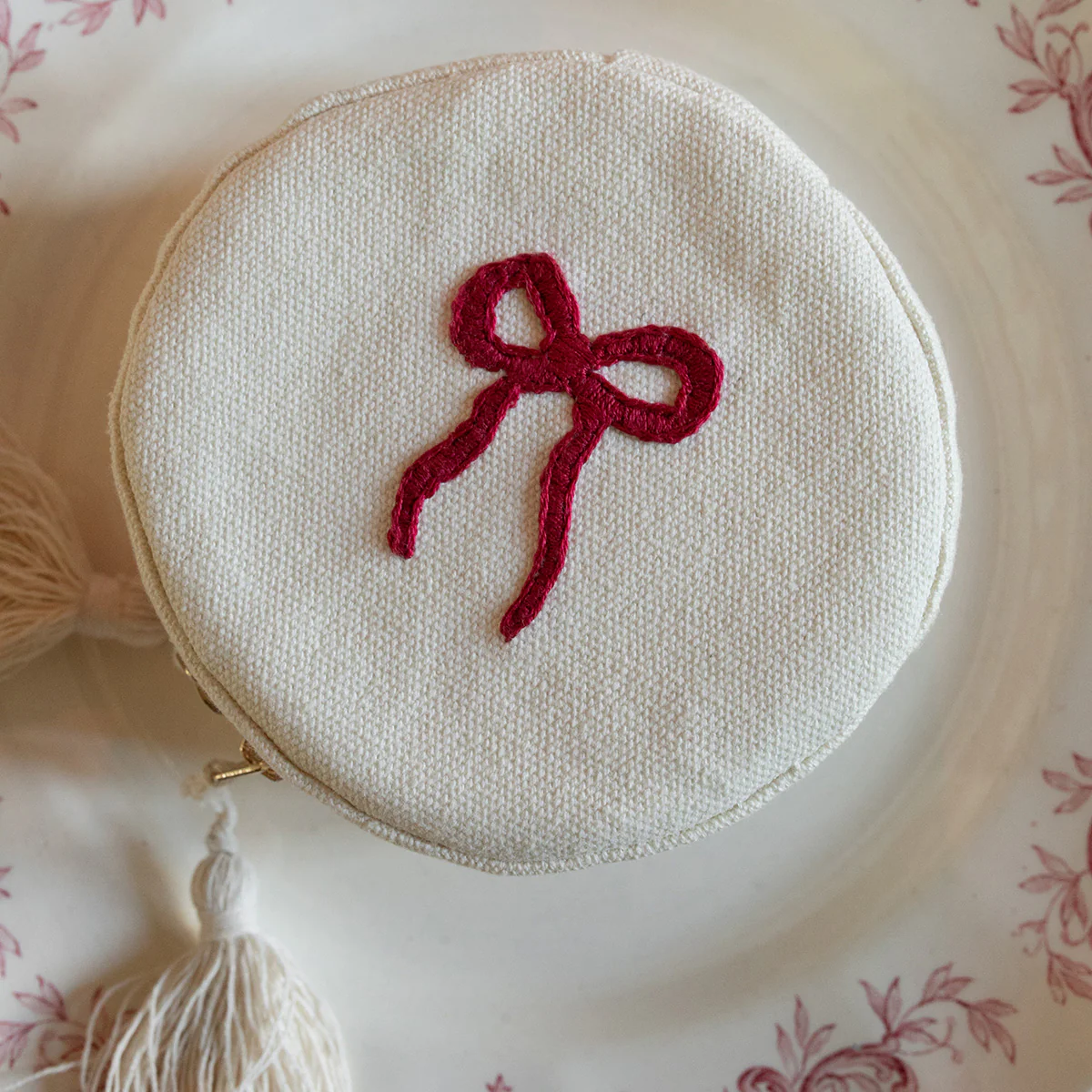 Pompon mat - Écru - Image 2