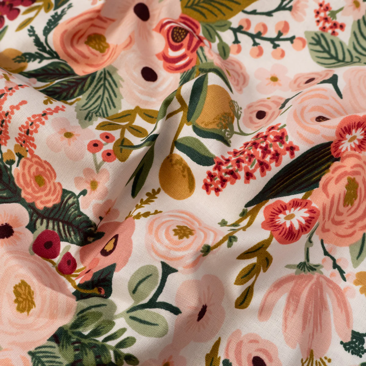 Popeline de coton - Rifle Paper® - Garden Party - Rose - Image 11