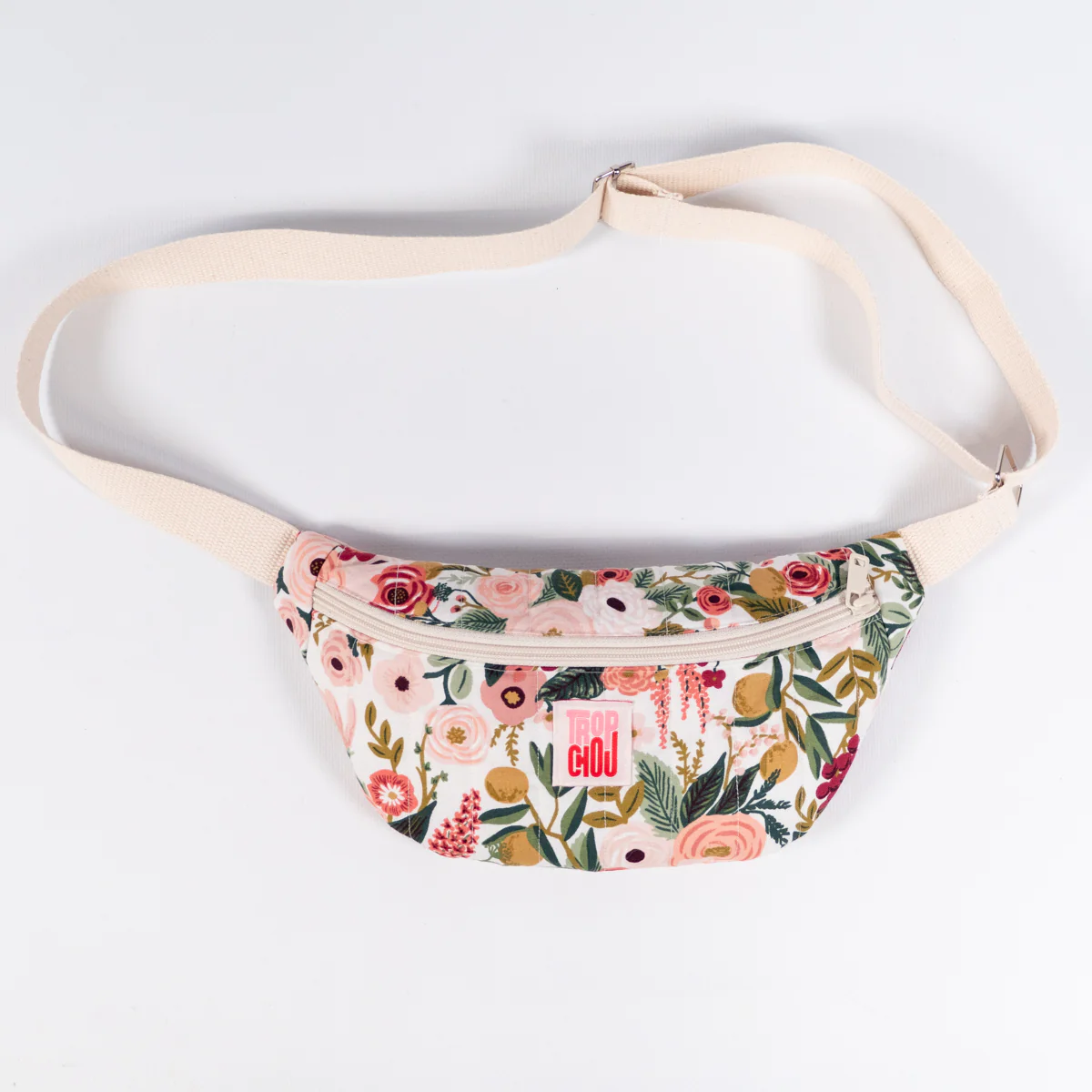 Popeline de coton - Rifle Paper® - Garden Party - Rose - Image 3