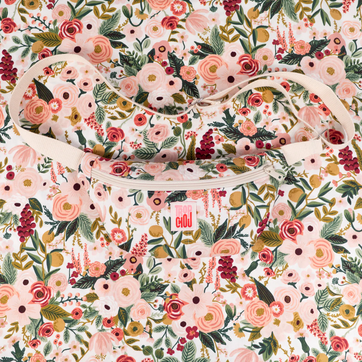 Popeline de coton - Rifle Paper® - Garden Party - Rose - Image 5
