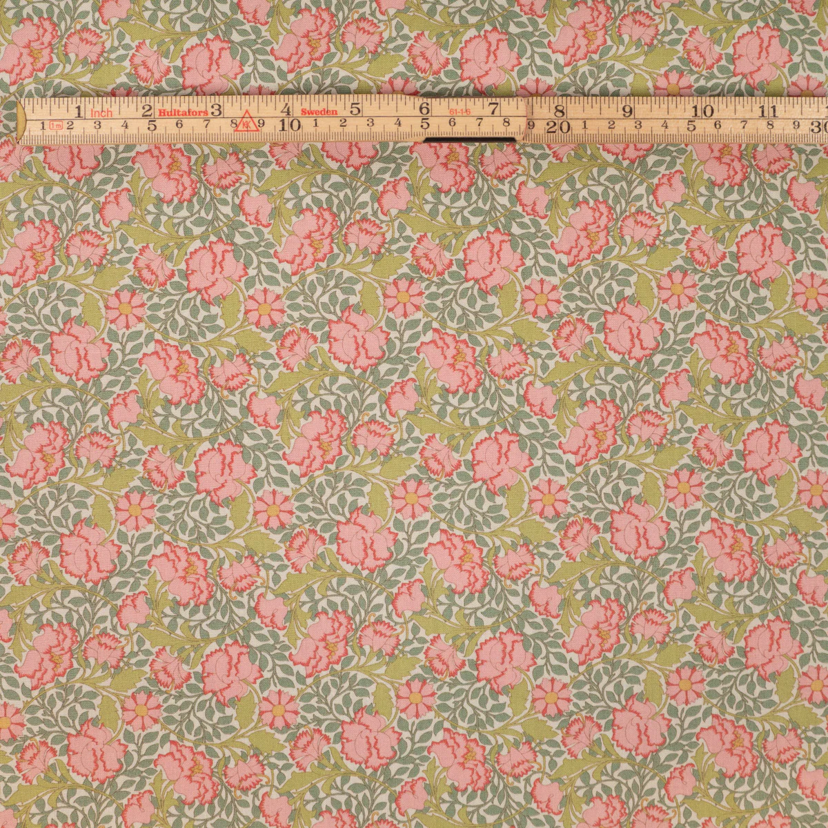 Tissu popeline de coton - Tilda®  - Chant d'oiseaux - Sauge - Image 5