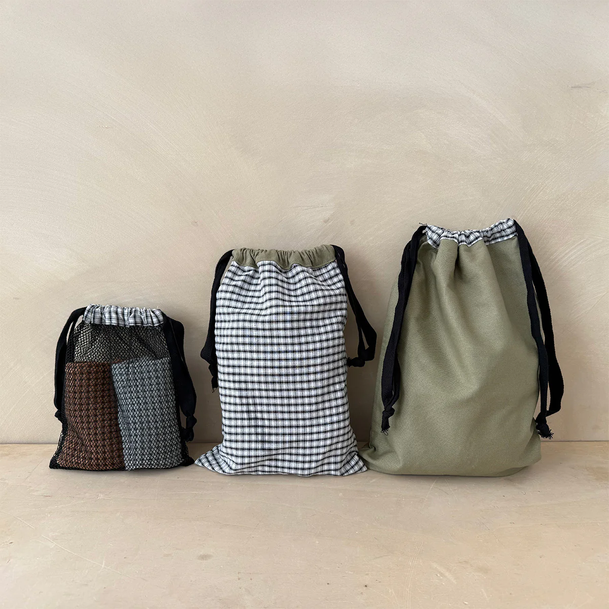 Tissu canvas Fargo ©Mind the maker - Olive - Image 7