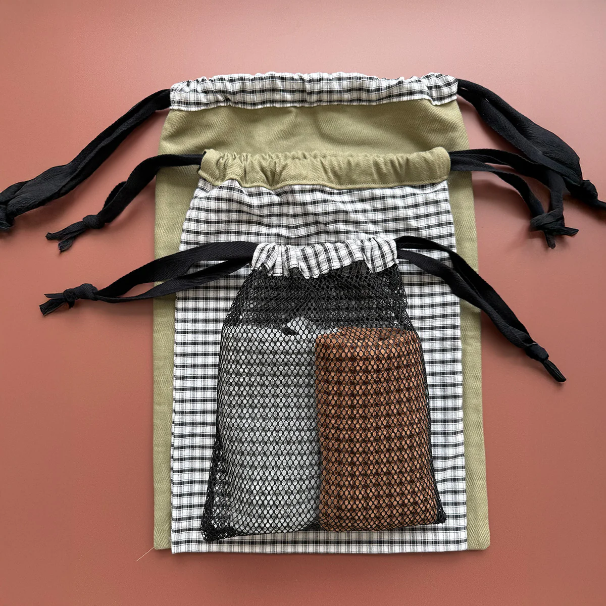 Tissu canvas Fargo ©Mind the maker - Olive - Image 8