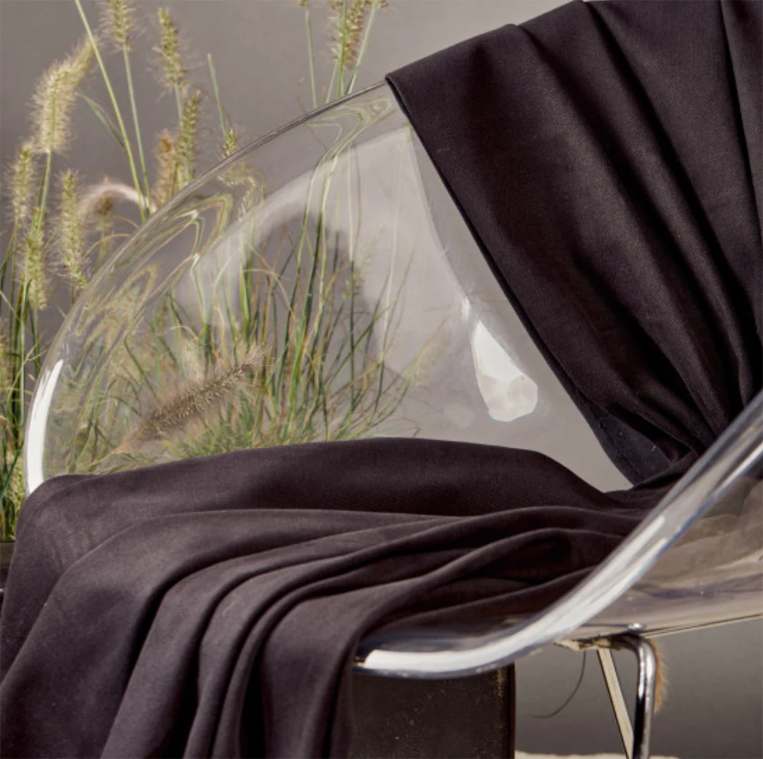 Tissu gabardine - Atelier Brunette® - Gabardine Black - Image 7