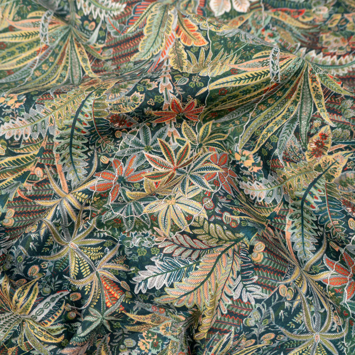 Tissu Liberty Tana Lawn  - Grosvenor - Vert - Image 3