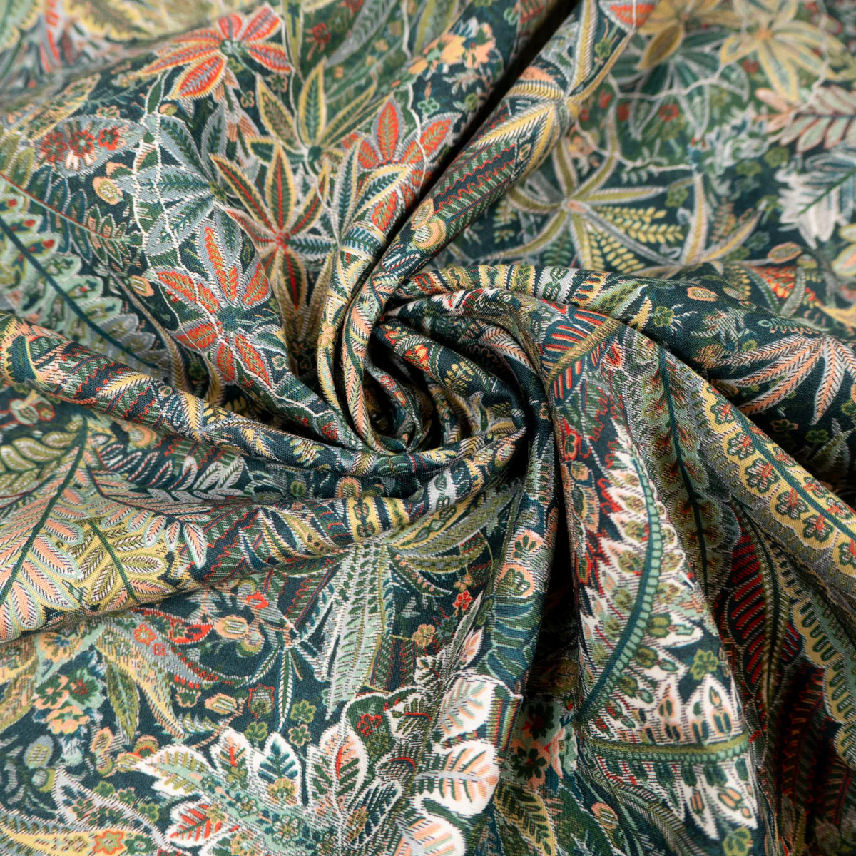 Tissu Liberty Tana Lawn  - Grosvenor - Vert - Image 4