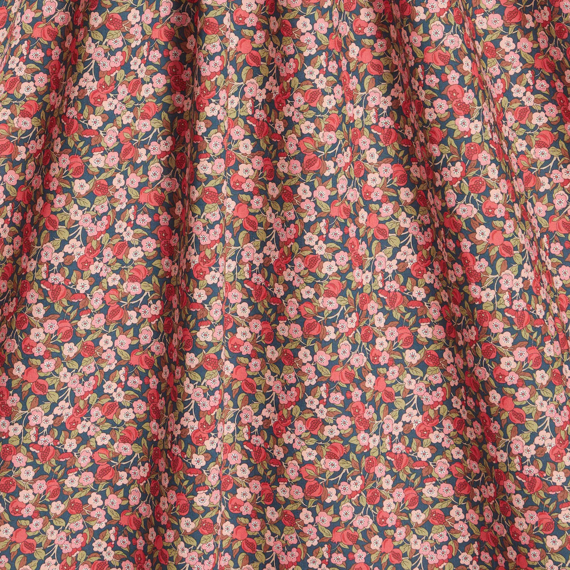 Tissu Liberty Tana Lawn - Nectar - Pétrole - Image 3