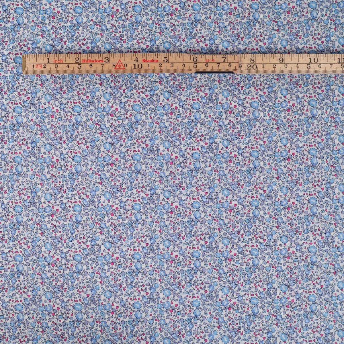 Tissu Liberty Tana Lawn NEW ELOISE - Bleu clair - Image 5