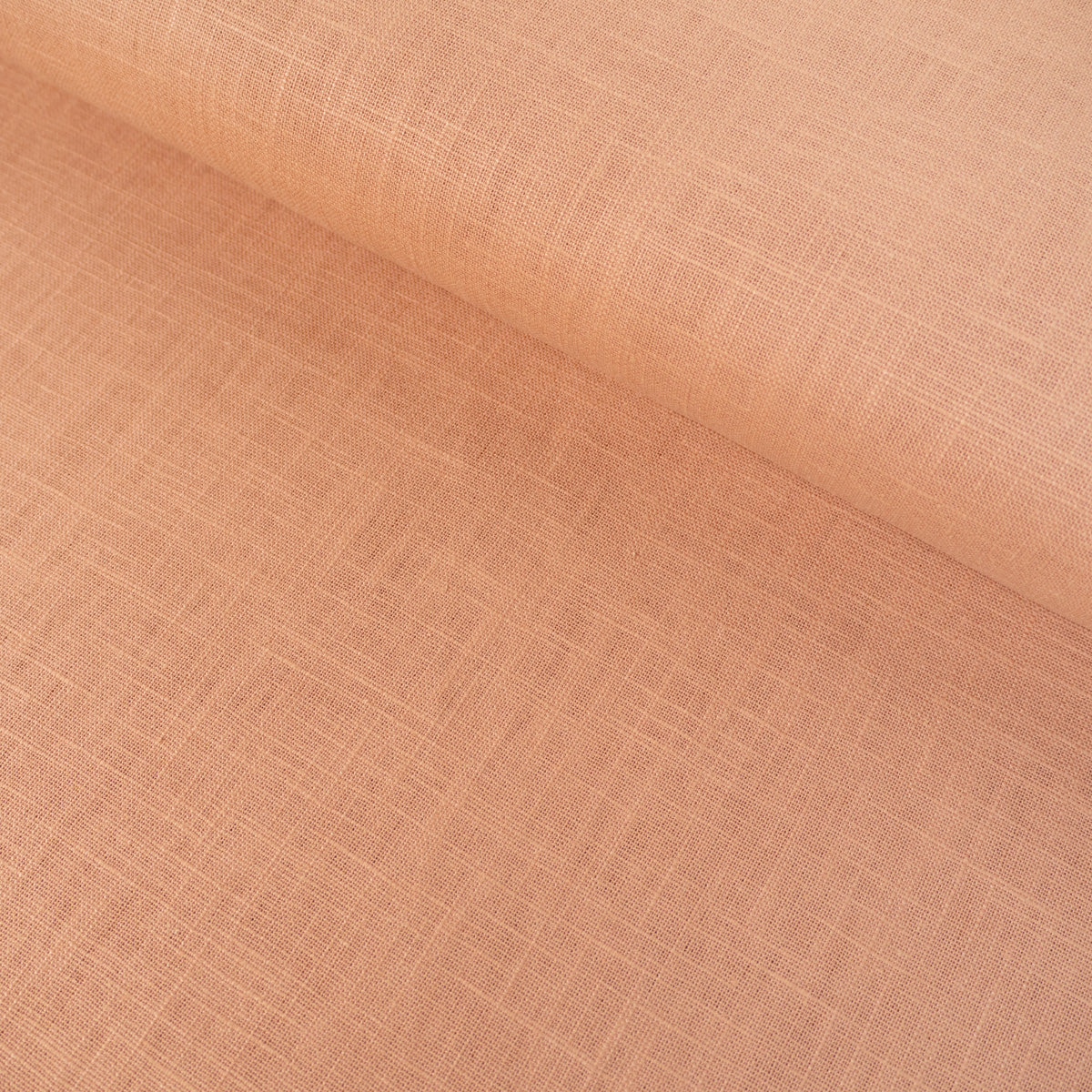 Tissu Lin Lavé - Rose poudré - Image 7
