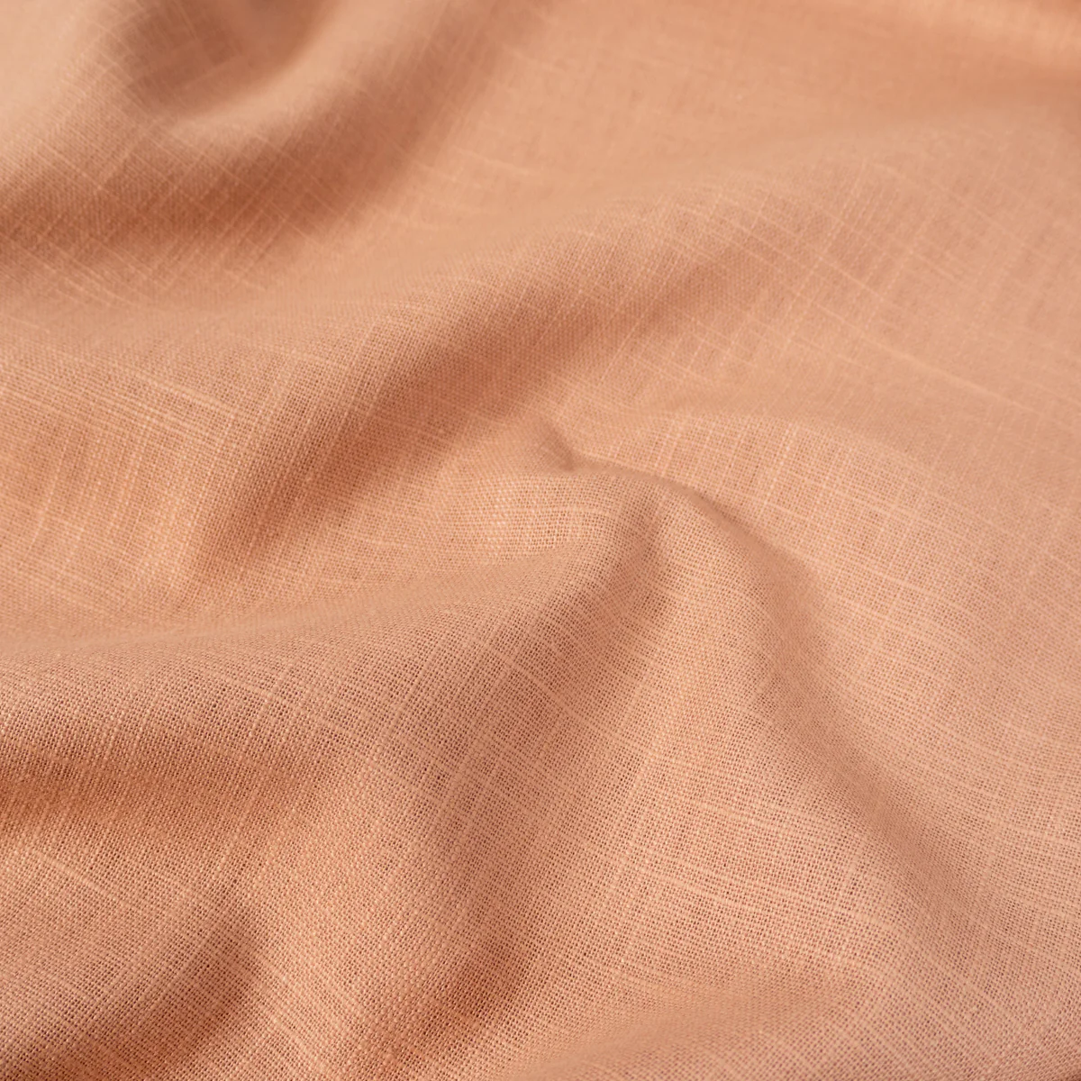 Tissu Lin Lavé - Rose poudré - Image 8