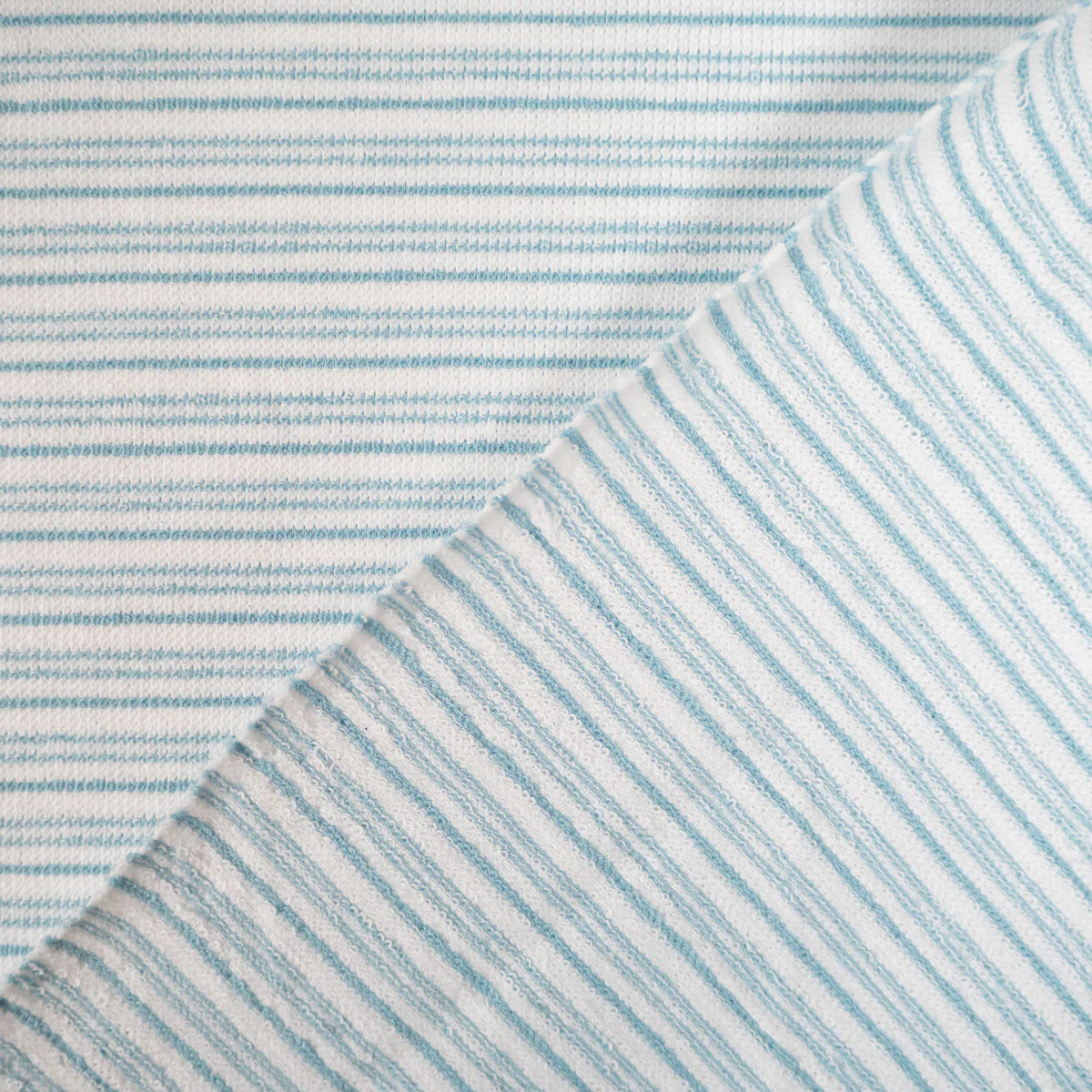 Tissu maille tricotée - Turquoise - Image 4