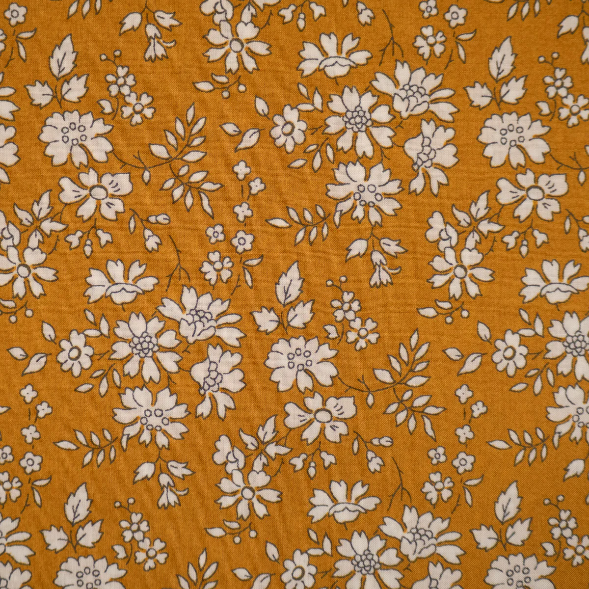 Tissu Liberty Tana Lawn - Capel - Moutarde - Image 3